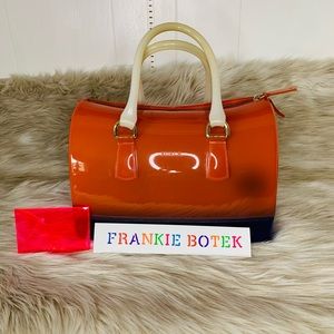 Vintage Furla Candy Satchel Bag